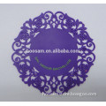 Soft Rubber Coaster, Anti-heat Mat, Flower Shape Coaster with Customer Logo, Coaster